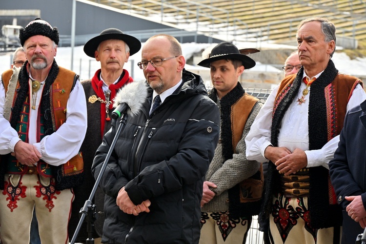 Samorządowcy pod Wielką Krokwią