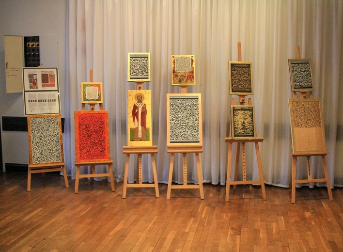 Ikony - ikonokody. Wystawa Grzegorza Tomasiaka
