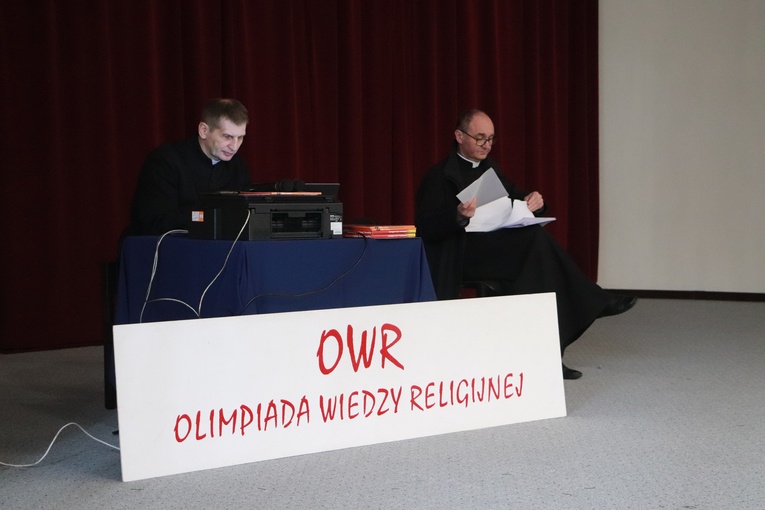 Finał diecezjalny Olimpiady Wiedzy Religijnej