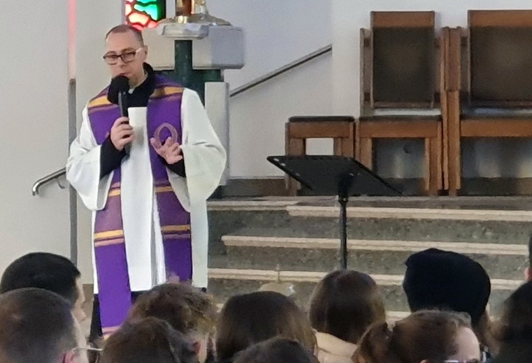 Rekolekcje szkolne na os. Prędocinek