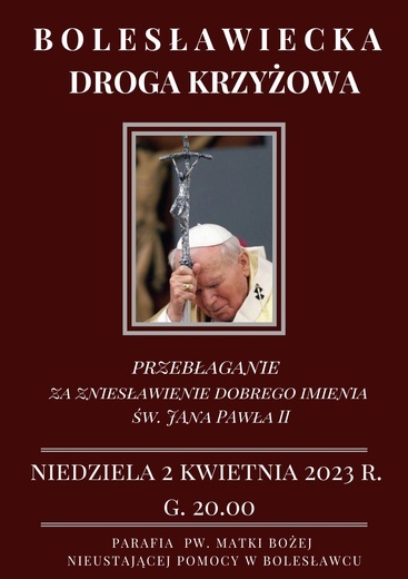 Bolesławiec przeprosi za znieważenie papieża