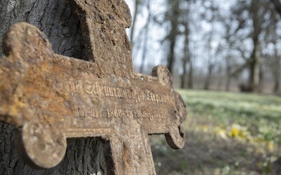 Porządkowanie cmentarza w Koziej Górze