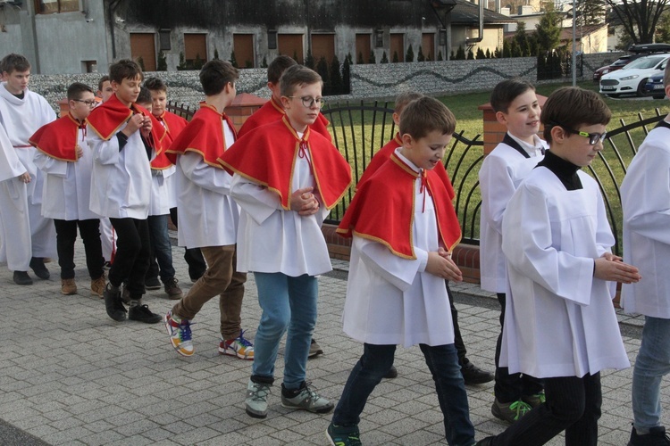 Bierzmowanie u Jana Pawła II w Nowym Sączu