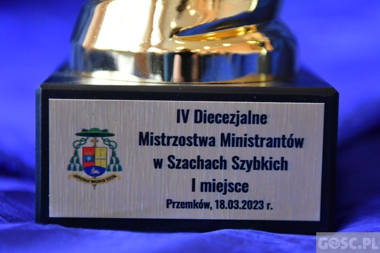 ​Diecezjalne Mistrzostwa Ministrantów w Szachach Szybkich w Przemkowie