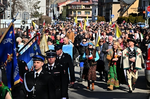 Marsz w obronie św. Jana Pawła II 