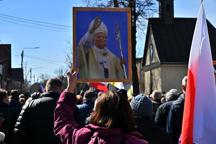 Marsz w obronie św. Jana Pawła II 