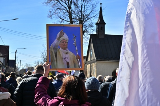 Marsz w obronie św. Jana Pawła II 