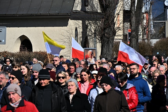 Marsz w obronie św. Jana Pawła II 