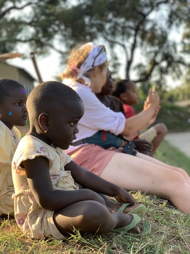 Emilia na wolontariacie misyjnym w Ugandzie 