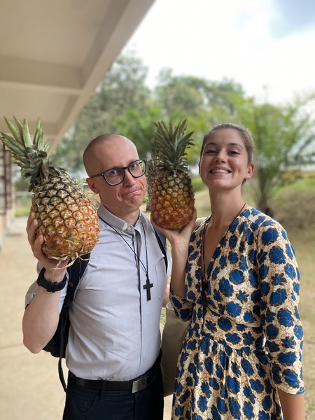 Emilia na wolontariacie misyjnym w Ugandzie 