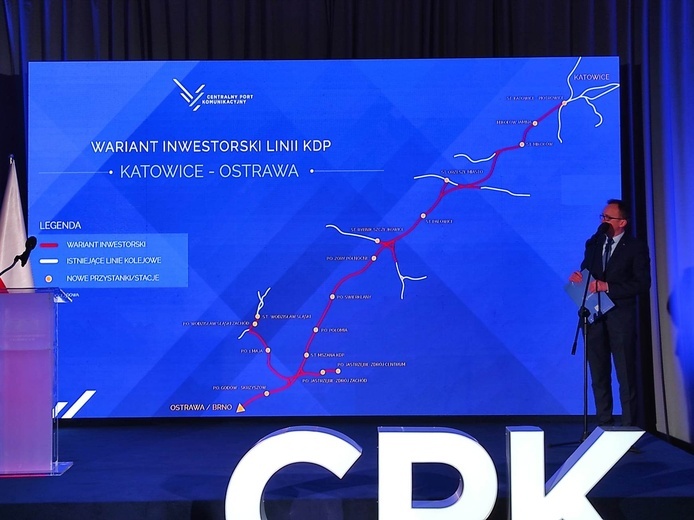 Katowice. Jest decyzja w sprawie trasy Kolei Dużych Prędkości Katowice-Ostrawa