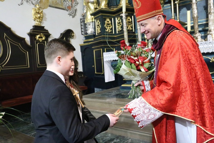 Bierzmowanie w Wojniczu