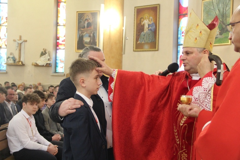 Bierzmowanie w Tarnowcu