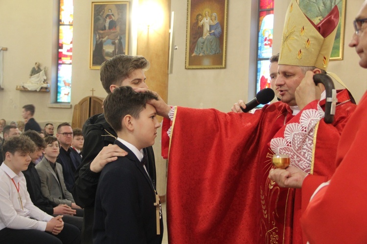 Bierzmowanie w Tarnowcu