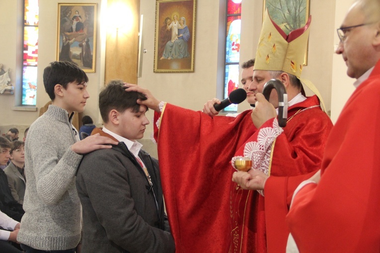 Bierzmowanie w Tarnowcu