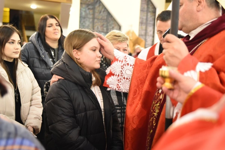 Bierzmowanie w parafii Miłosierdzia Bożego w Tarnowie