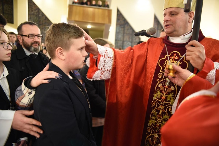 Bierzmowanie w parafii Miłosierdzia Bożego w Tarnowie