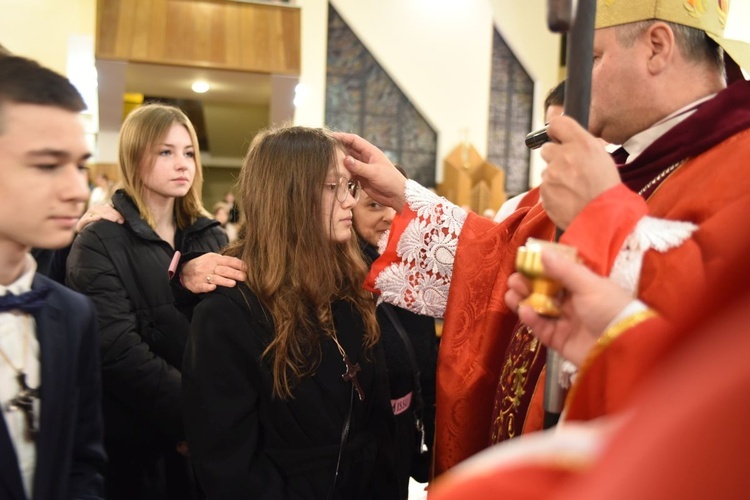 Bierzmowanie w parafii Miłosierdzia Bożego w Tarnowie