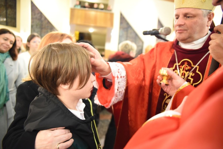 Bierzmowanie w parafii Miłosierdzia Bożego w Tarnowie