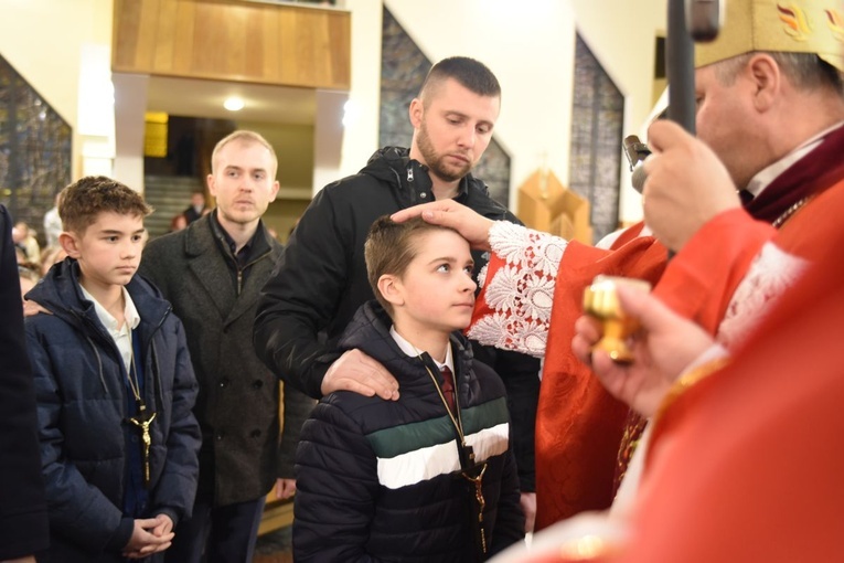 Bierzmowanie w parafii Miłosierdzia Bożego w Tarnowie