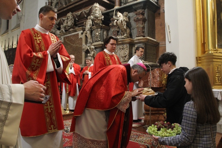 Bierzmowanie w katedrze