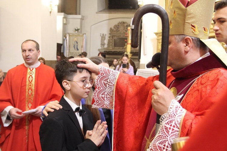 Bierzmowanie w katedrze