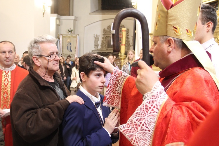Bierzmowanie w katedrze