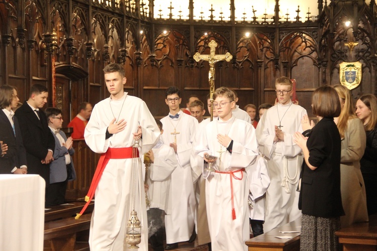 Bierzmowanie w katedrze