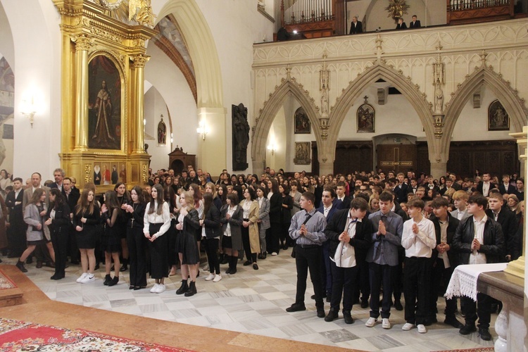 Bierzmowanie w katedrze