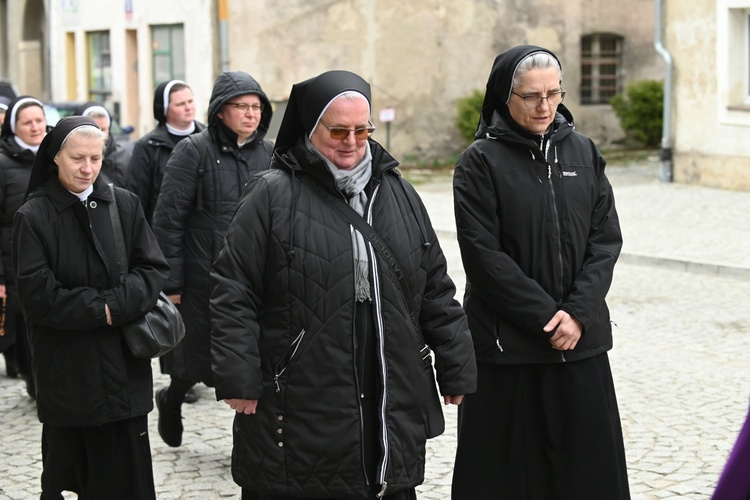 Bardo. Pogrzeb s. Benedykty Gertrudy Kamińskiej