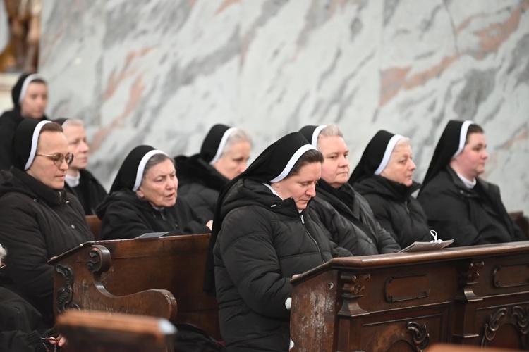 Bardo. Pogrzeb s. Benedykty Gertrudy Kamińskiej