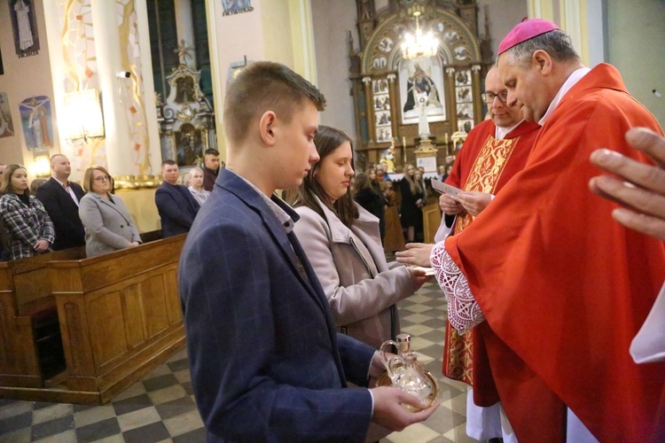 Bierzmowanie w Porąbce Uszewskiej