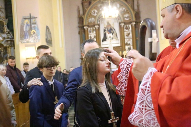 Bierzmowanie w Porąbce Uszewskiej