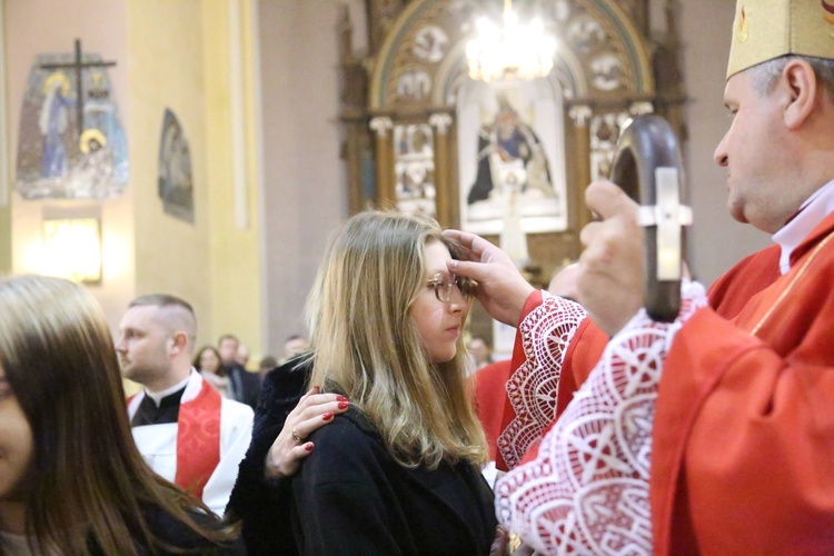 Bierzmowanie w Porąbce Uszewskiej