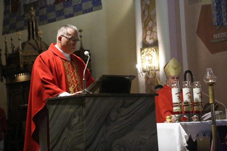 Bierzmowanie w Porąbce Uszewskiej