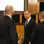 Prezydent Andrzej Duda na jubileuszu 50-lecia Cyfronetu AGH