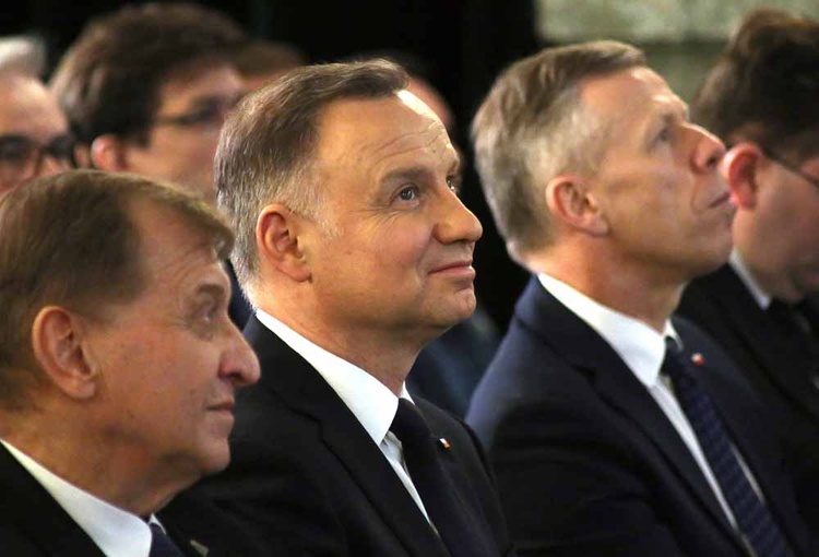 Prezydent Andrzej Duda na jubileuszu 50-lecia Cyfronetu AGH