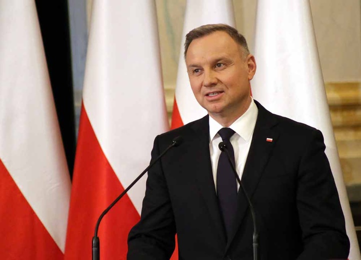 Prezydent Andrzej Duda na jubileuszu 50-lecia Cyfronetu AGH