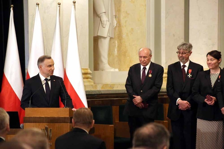 Prezydent Andrzej Duda na jubileuszu 50-lecia Cyfronetu AGH