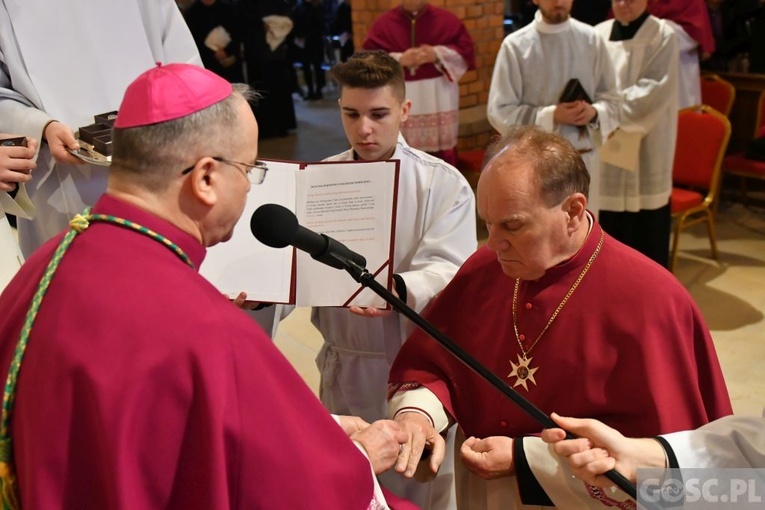 W kolegiacie odbyła się uroczystość instalacji Głogowskiej Kapituły Kanoników