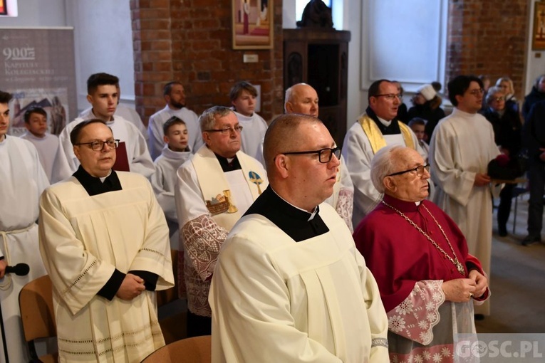 W kolegiacie odbyła się uroczystość instalacji Głogowskiej Kapituły Kanoników