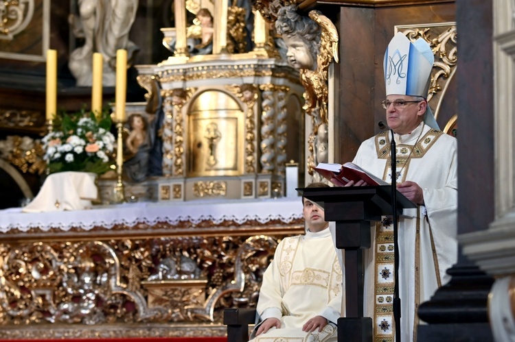 Uroczystość Zwiastowania Pańskiego w świdnickiej katedrze