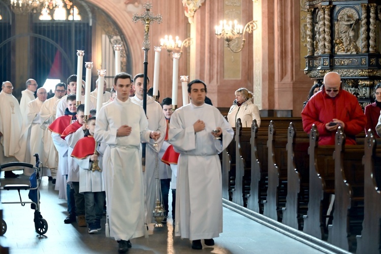 Uroczystość Zwiastowania Pańskiego w świdnickiej katedrze