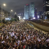 200 tys. osób protestowało w Tel Awiwie przeciwko reformie sądownictwa, 630 tys. w całym kraju