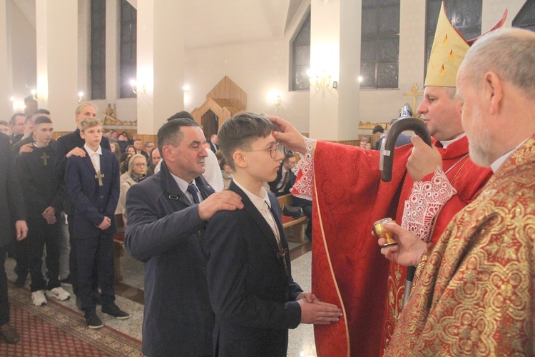 Bierzmowanie w Wielogłowach