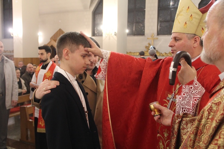 Bierzmowanie w Wielogłowach