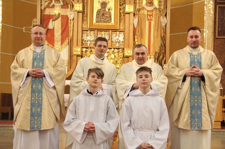 Błogosławieństwo lektorów w Tarnowie-Mościcach