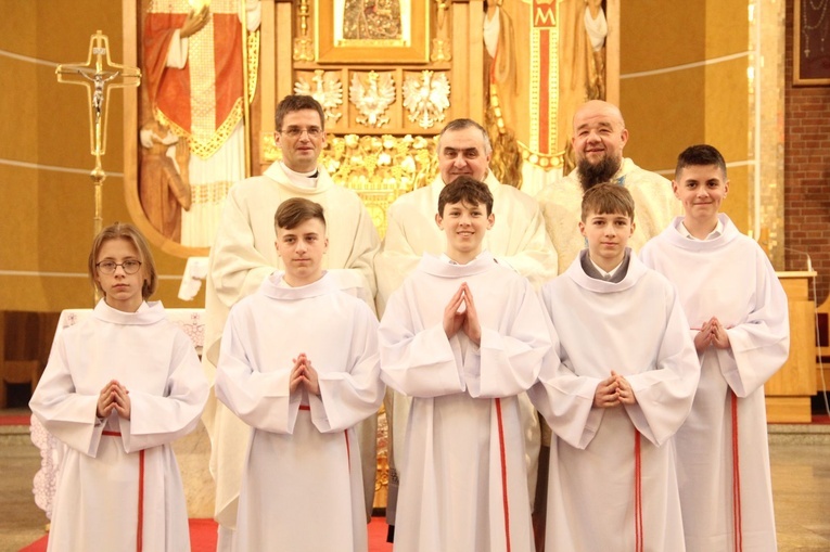 Błogosławieństwo lektorów w Tarnowie-Mościcach