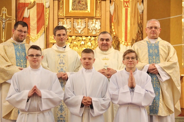 Błogosławieństwo lektorów w Tarnowie-Mościcach