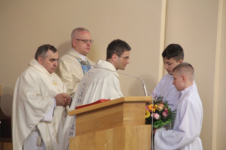 Błogosławieństwo lektorów w Tarnowie-Mościcach